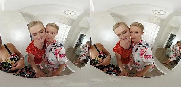  Czech VR 371 - Awesome Foursome With Horny Blonde Bebes